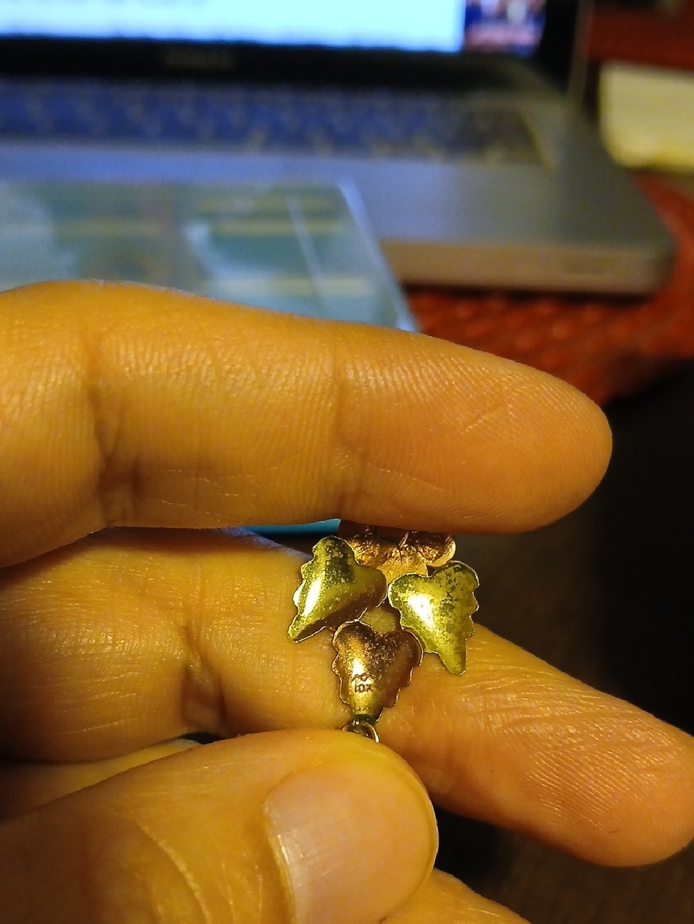 10k Gold Black Hills Pendant - Picture 4 of 7